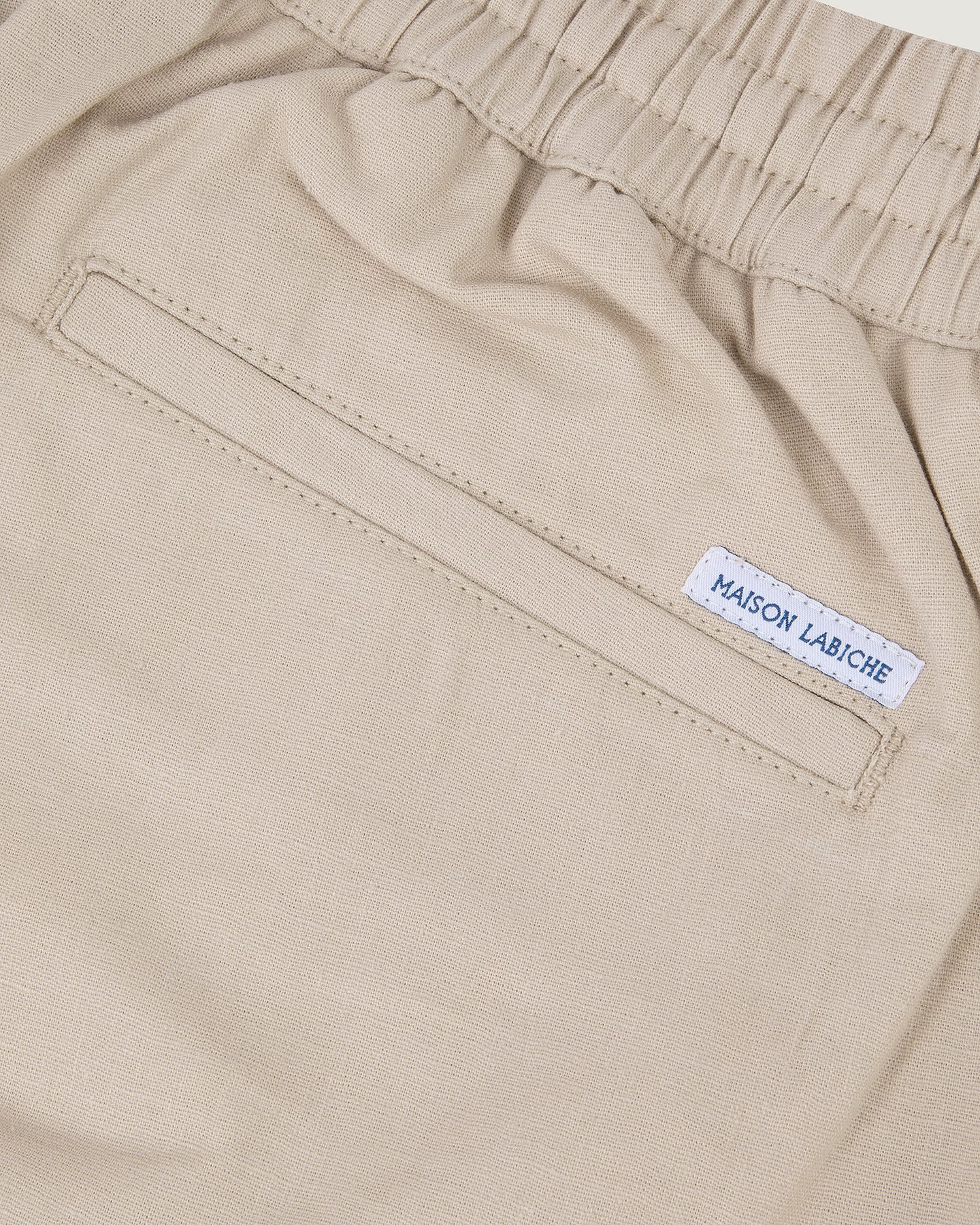 Pantalon Arcade — Lin et Coton — Oatmeal Beige