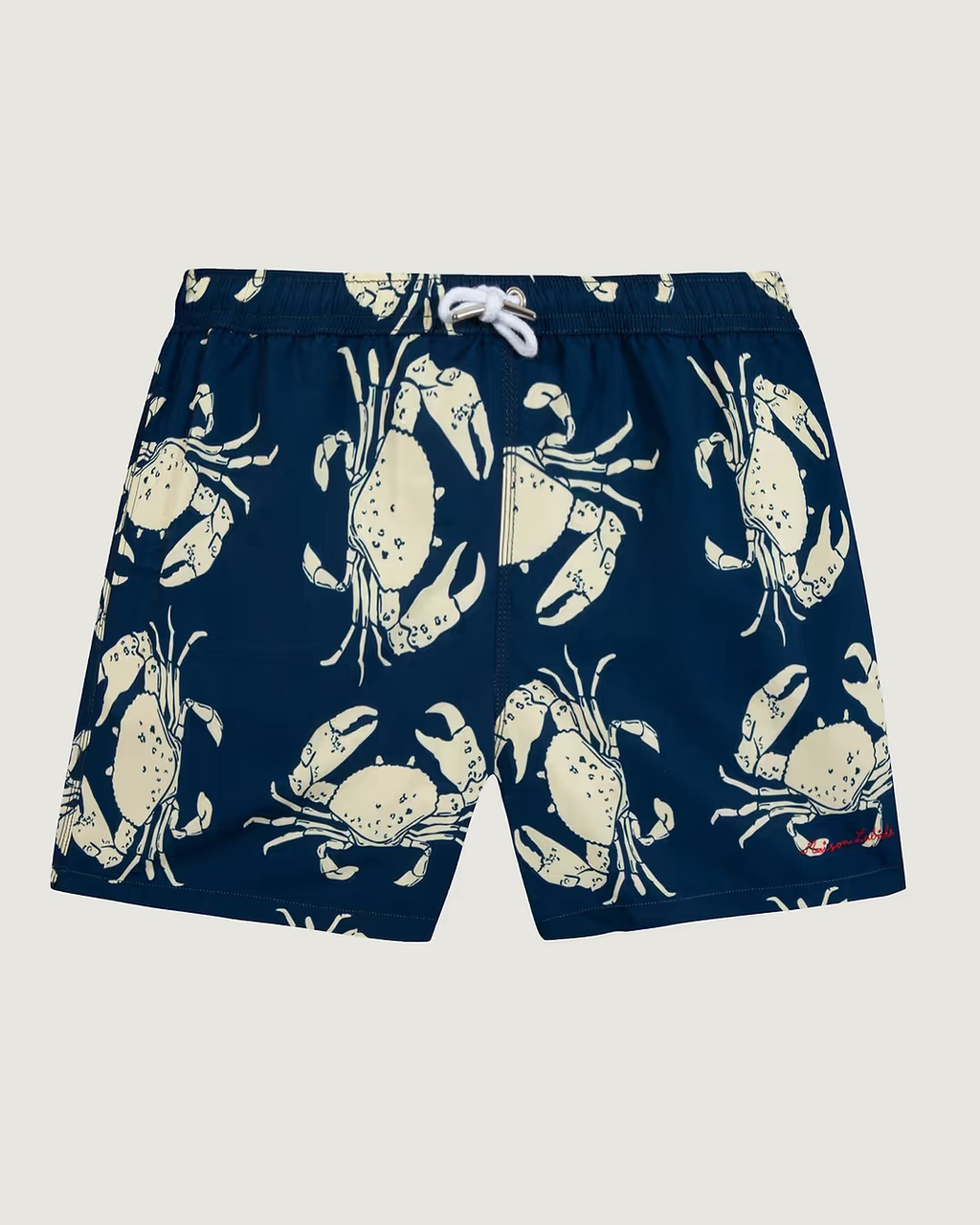 Maillot Crab Print — Bain — Bleu Marine