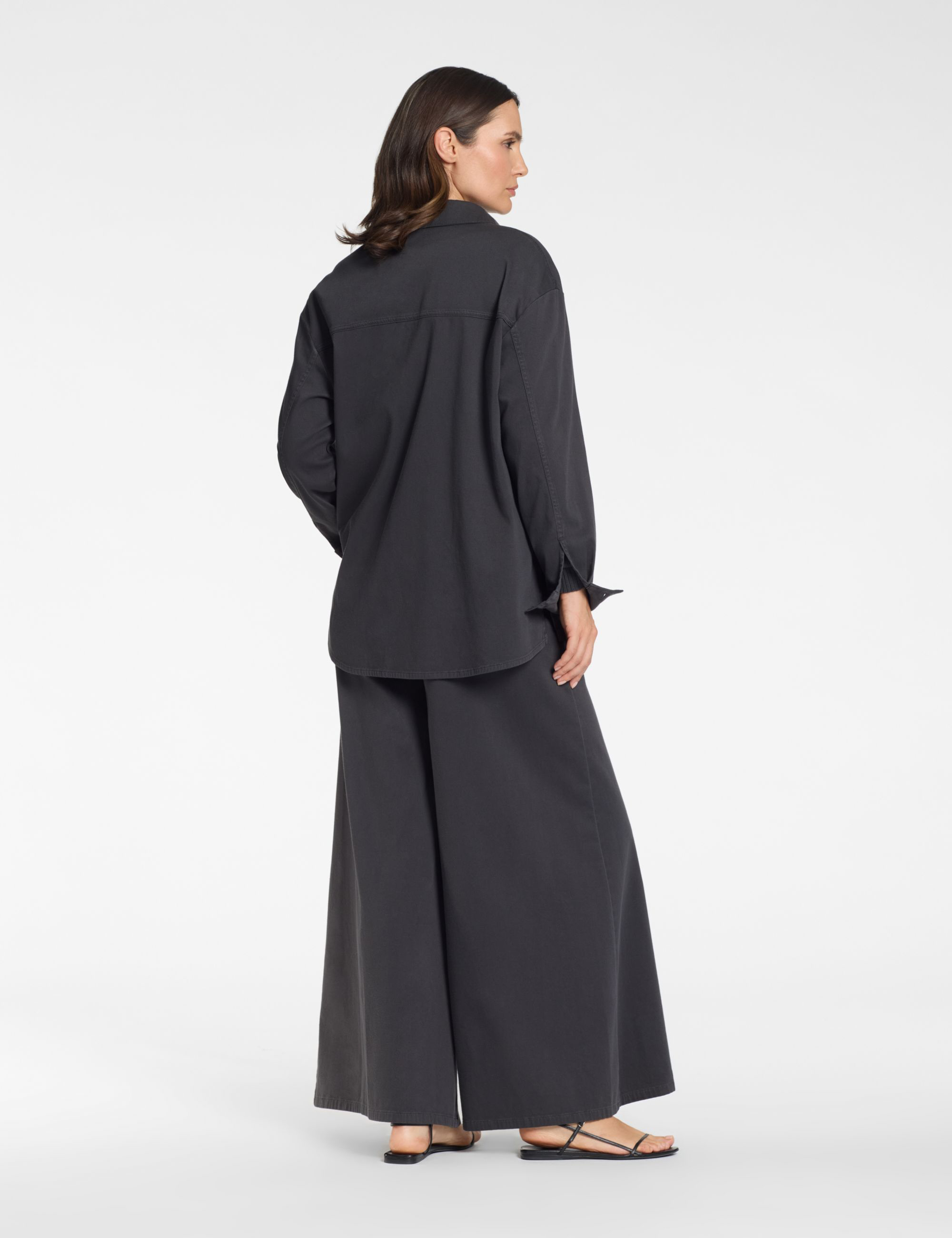 Chemise — Poche Plaquée — Anthracite