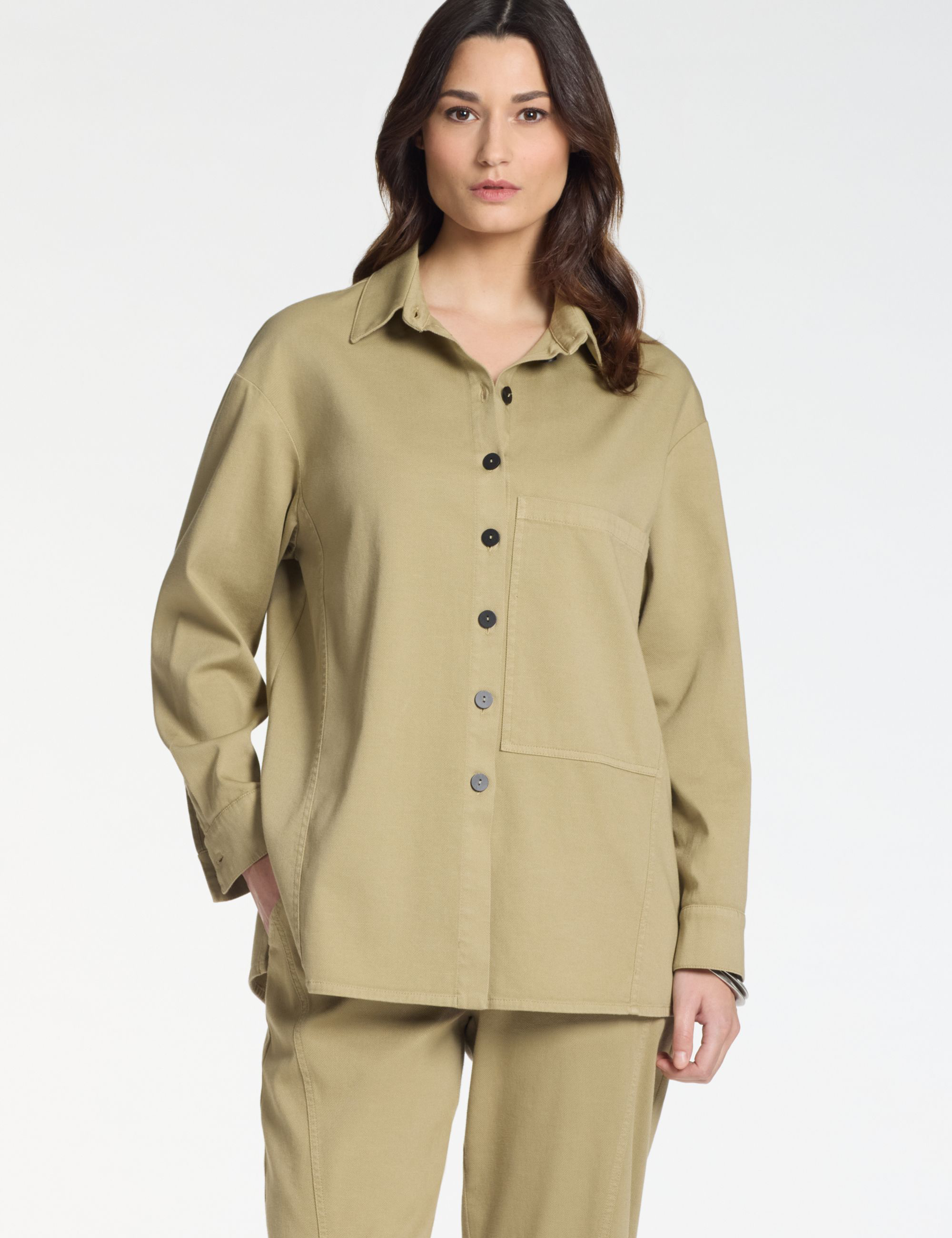 Chemise — Poche Plaquée — Sable