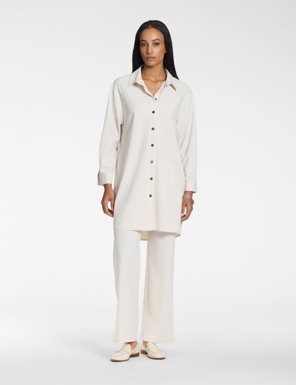 Robe Chemise — Matière Techno — Lin