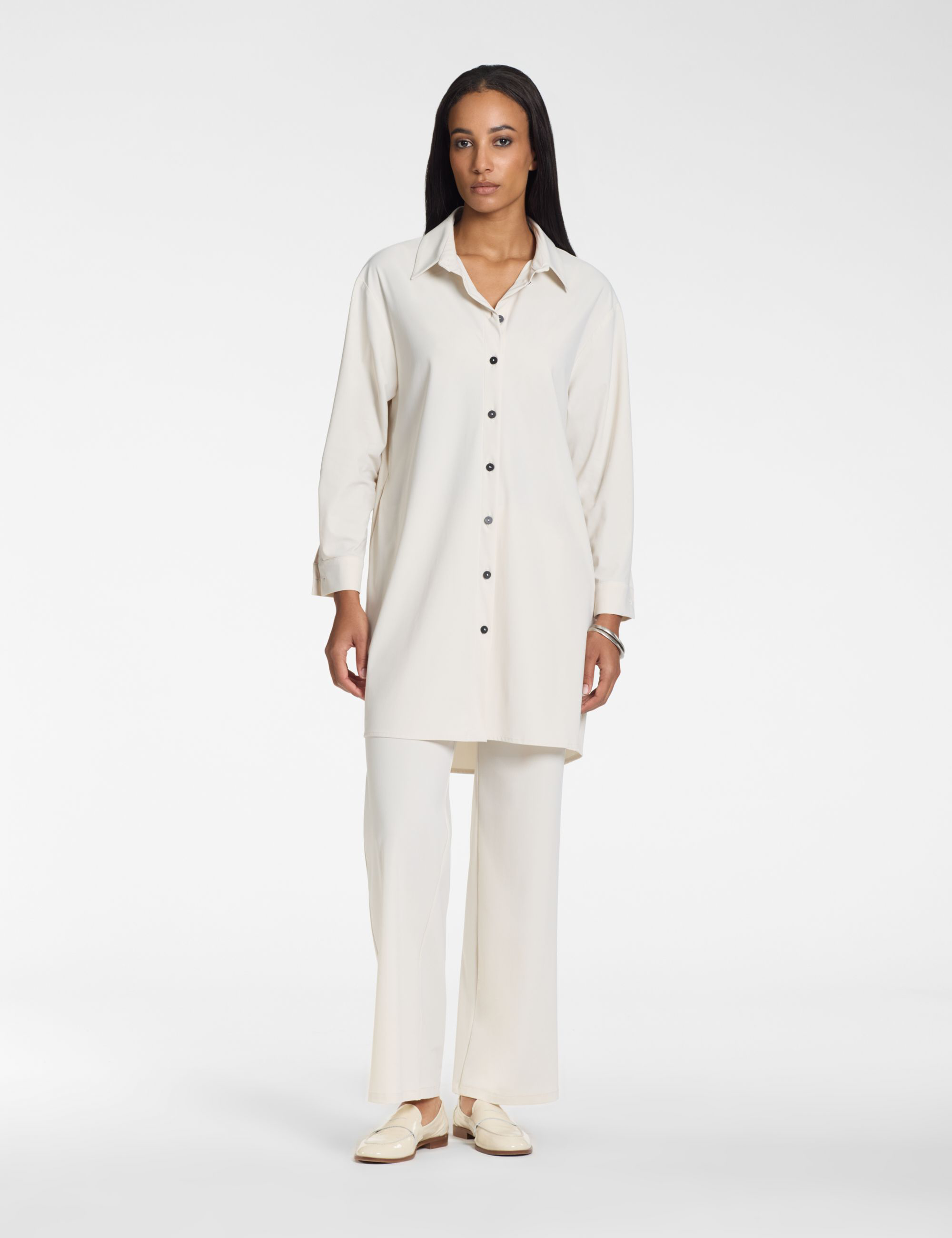 Robe Chemise — Matière Techno — Lin
