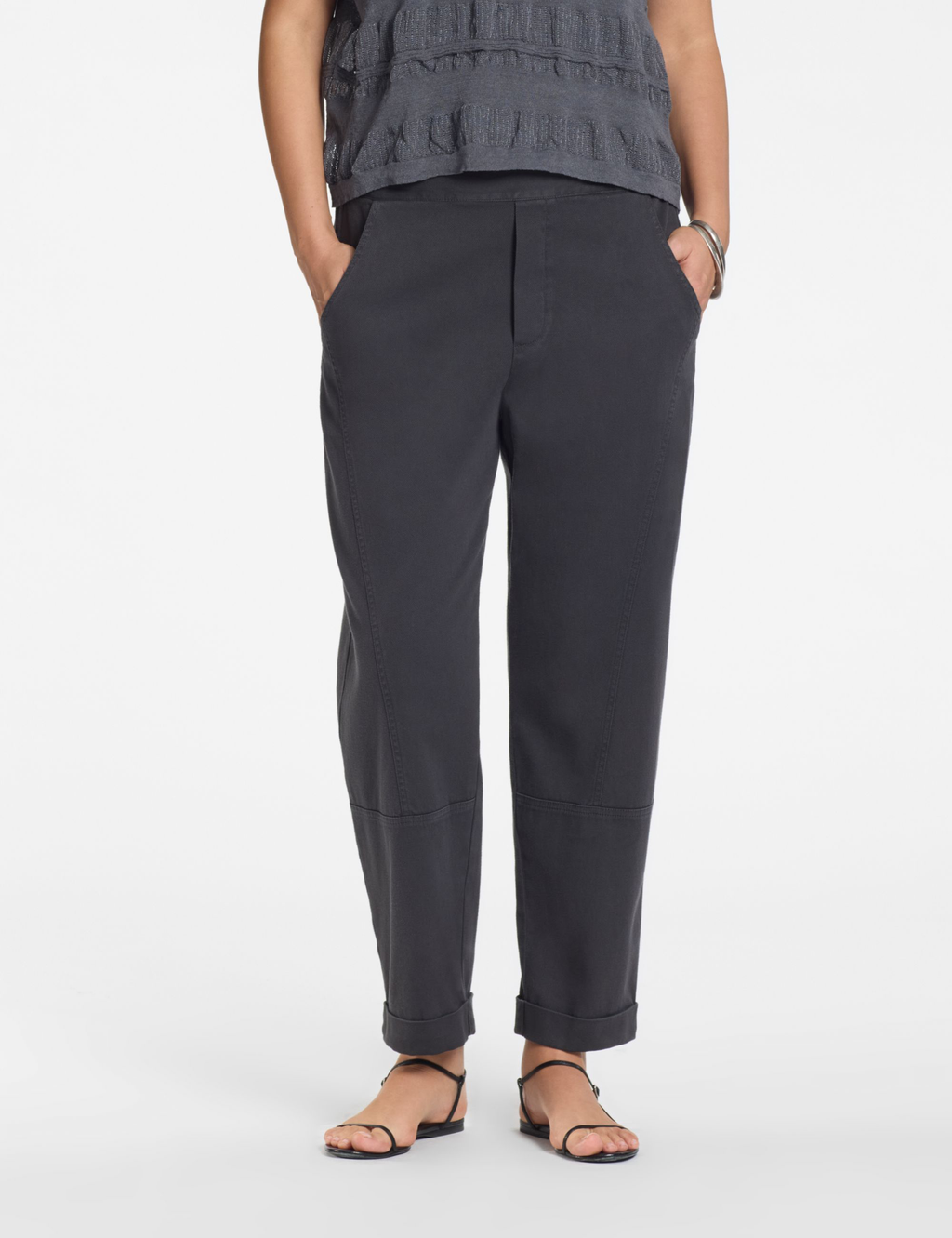 Pantalon Décontracté – Unisexe — Coupe Alex — Anthracite