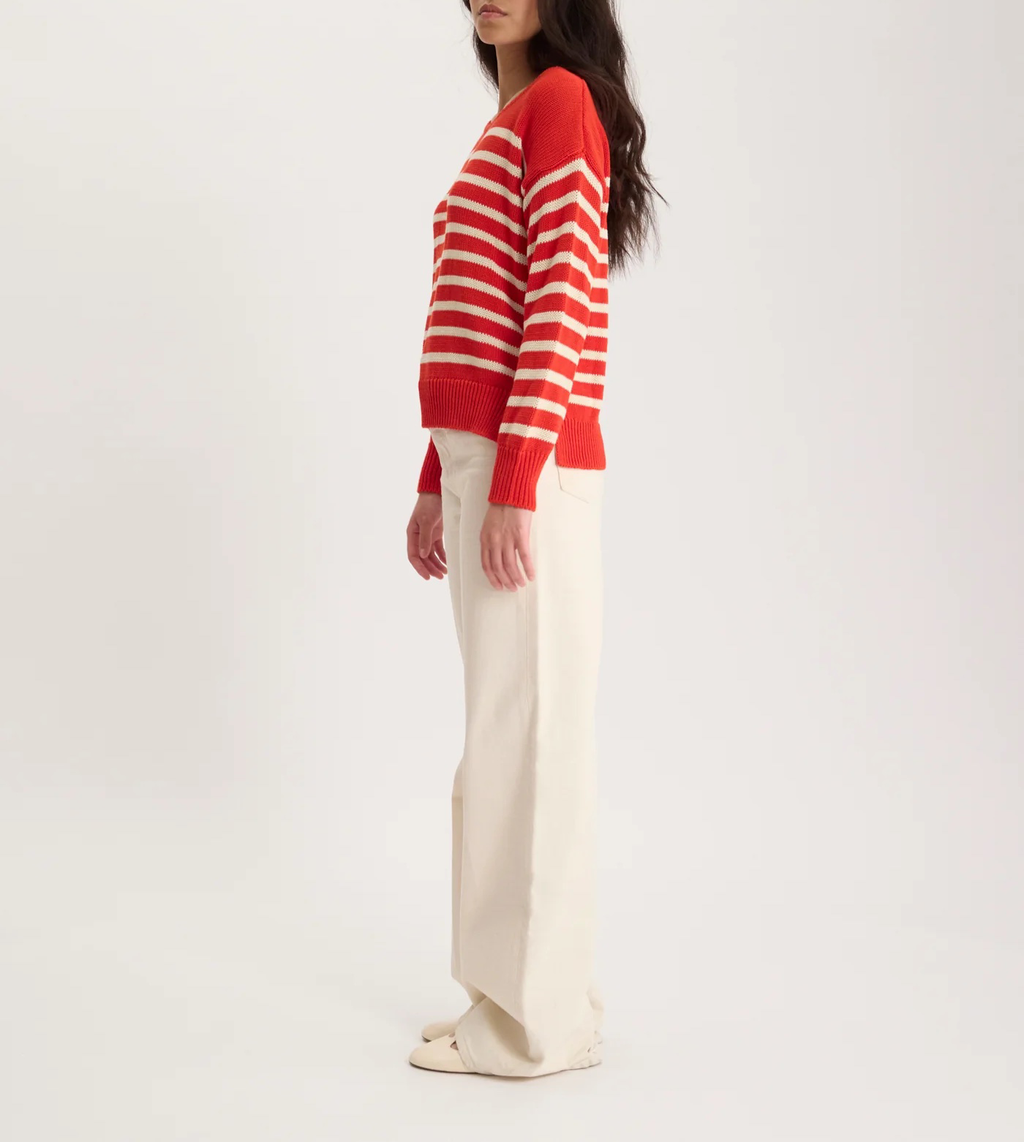 Pull Némo – 100% Coton - Rouge