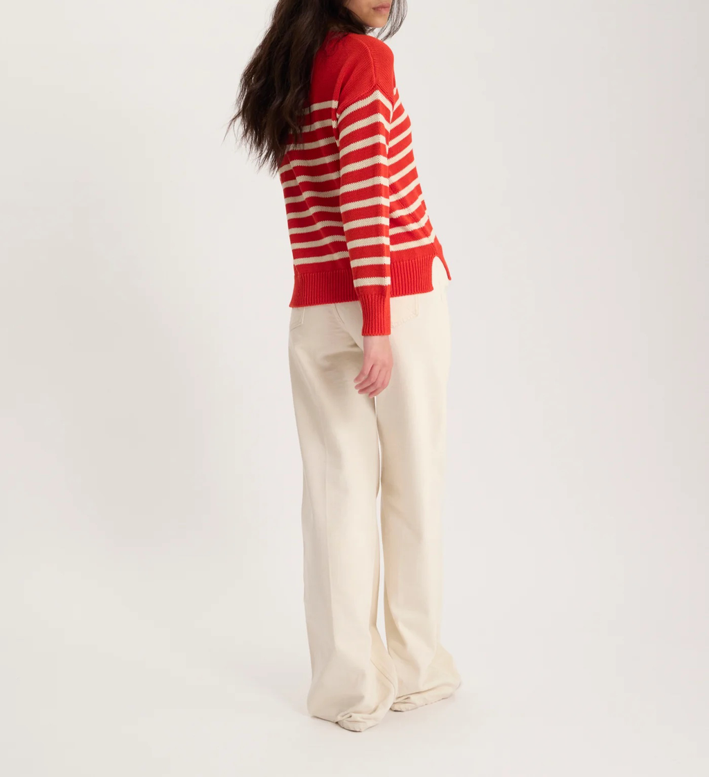 Pull Némo – 100% Coton - Rouge