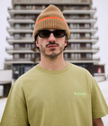 T-SHIRT FLEUR W - Sauge