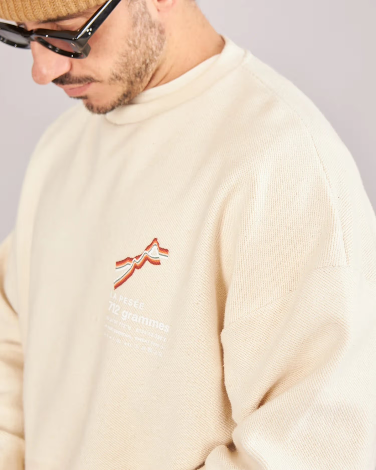 Sweat Retourné 712 GR – Crème