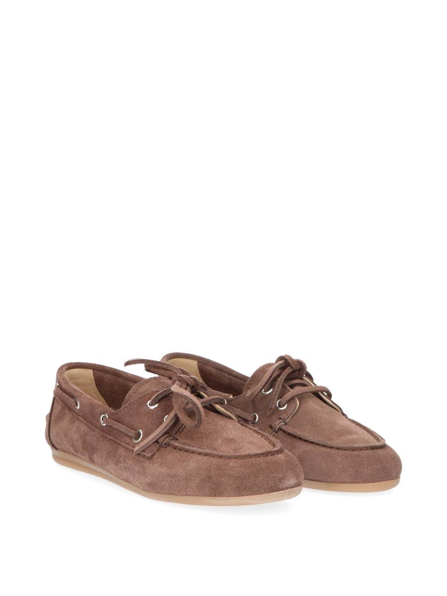 Boat Loafer Brushed - Suede - Cocoa Brown