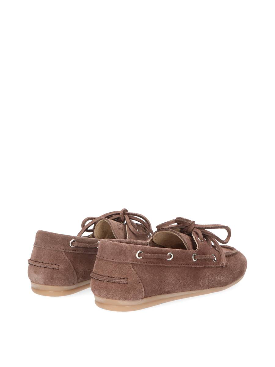 Boat Loafer Brushed - Suede - Cocoa Brown