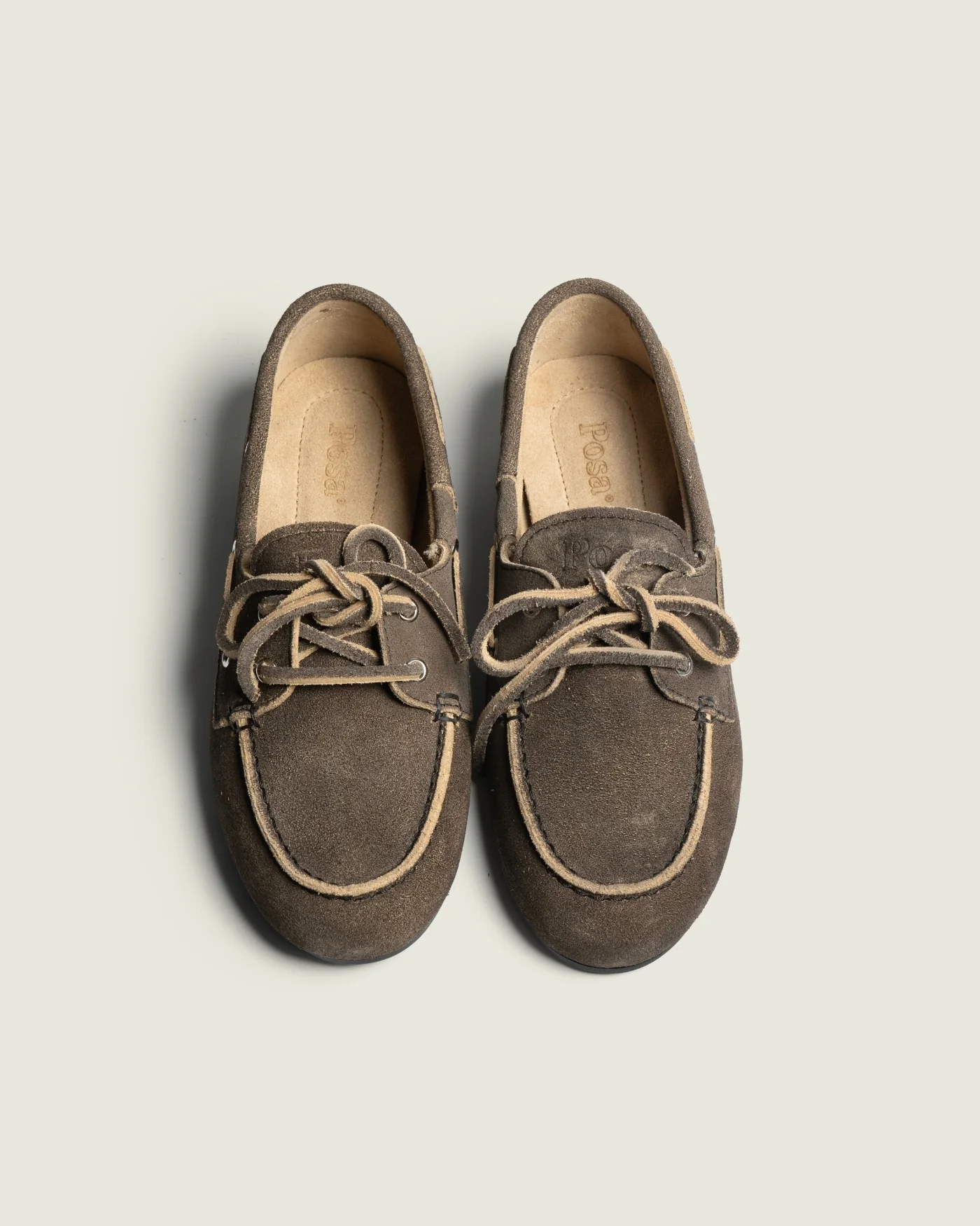 Boat Loafer Brushed - Suede - Daytona Grey