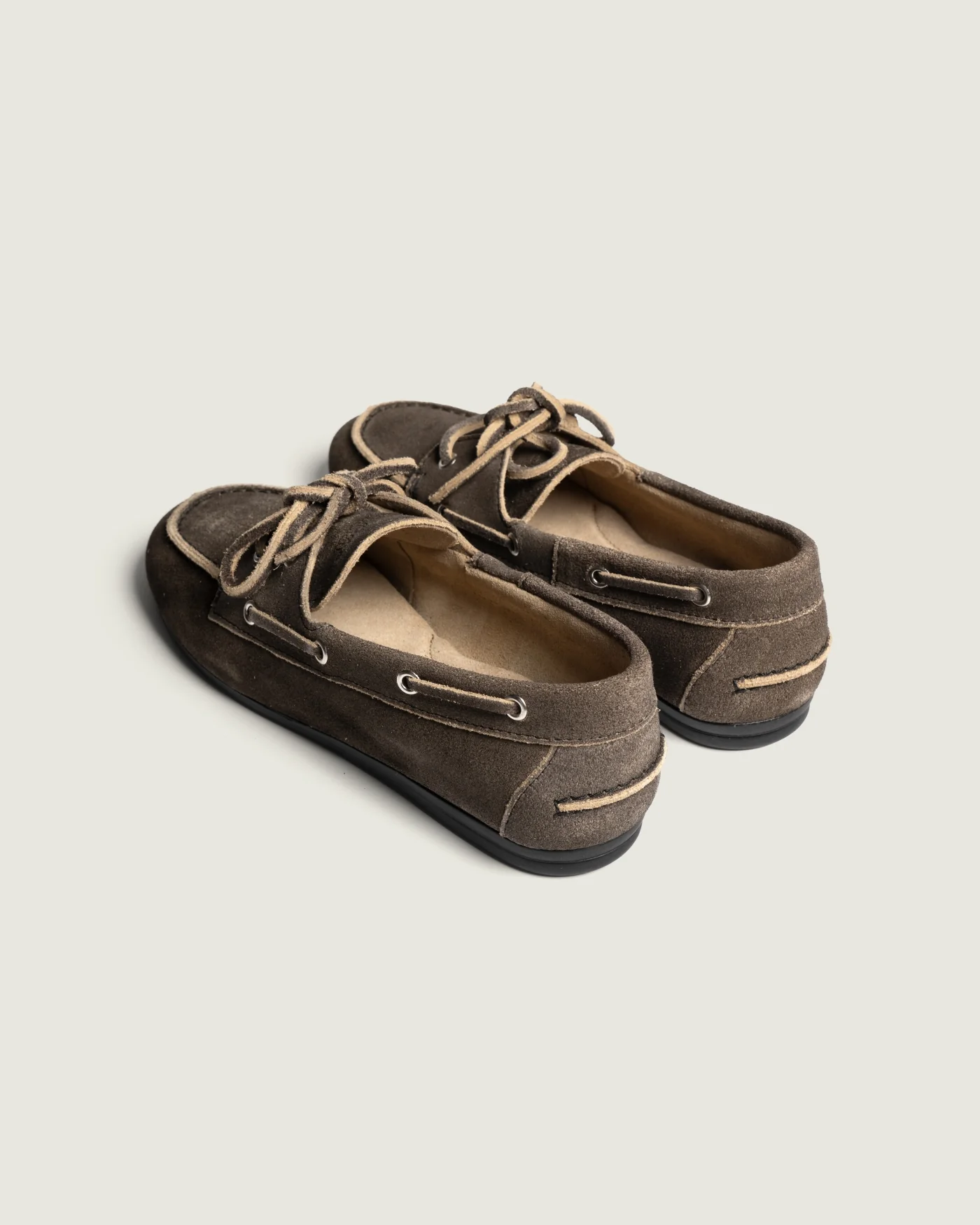 Boat Loafer Brushed - Suede - Daytona Grey
