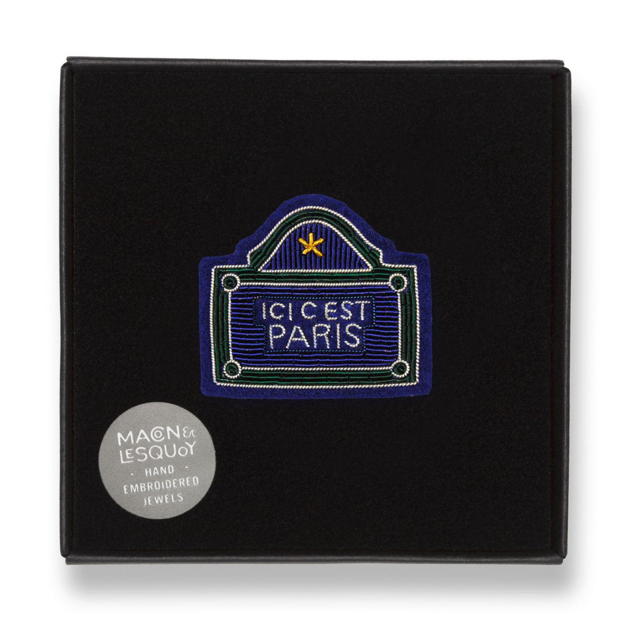 BROCHE ICI C'EST PARIS - Édition Limitée