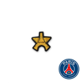 BROCHE ÉTOILE PSG - Édition Limitée