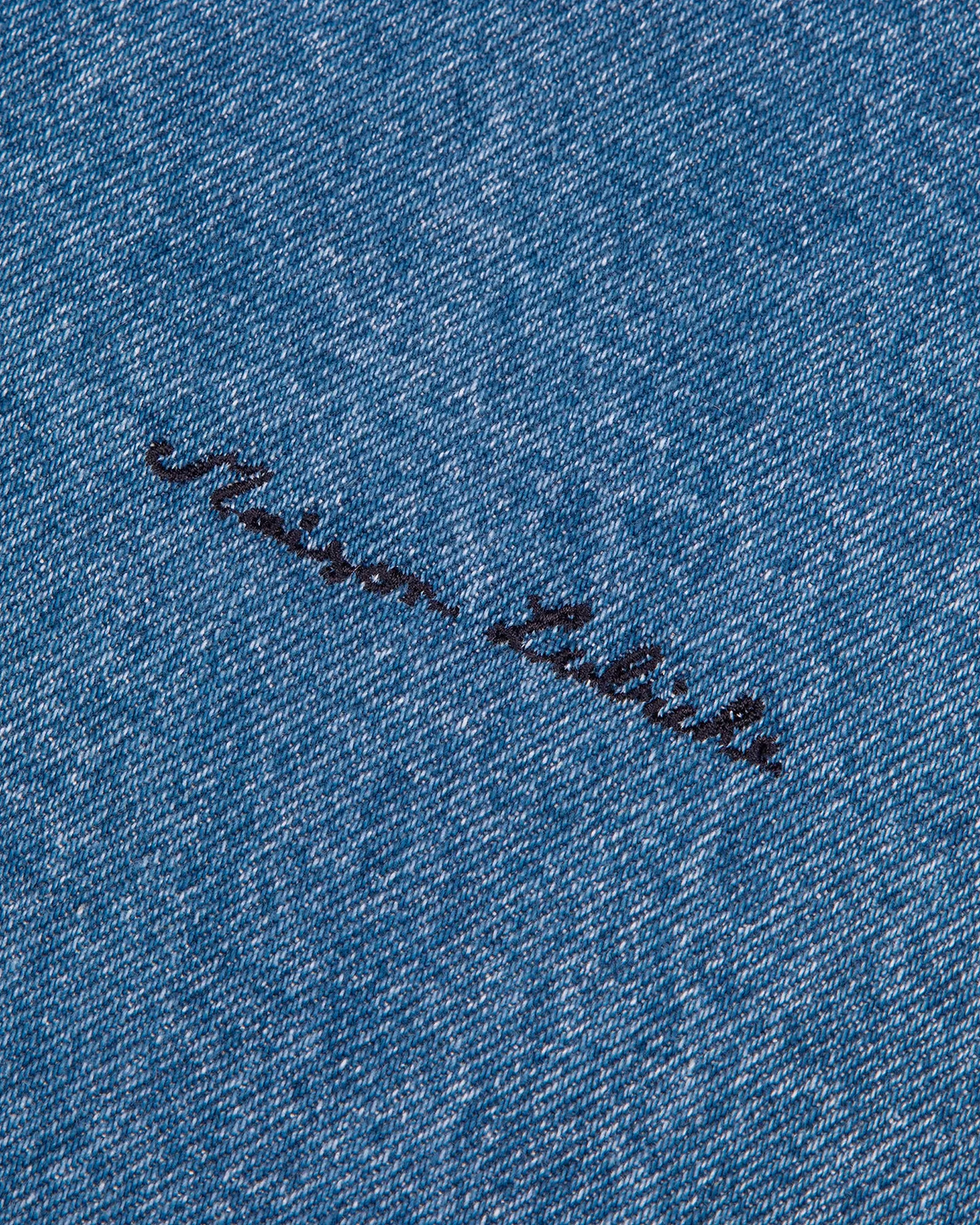Veste Sébasto — En Jeans Patchwork — Bleu