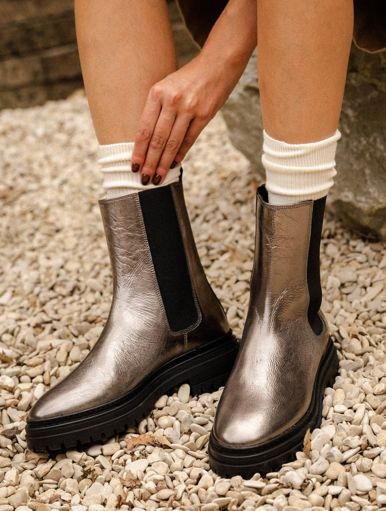 CLOVER — Bottines en cuir