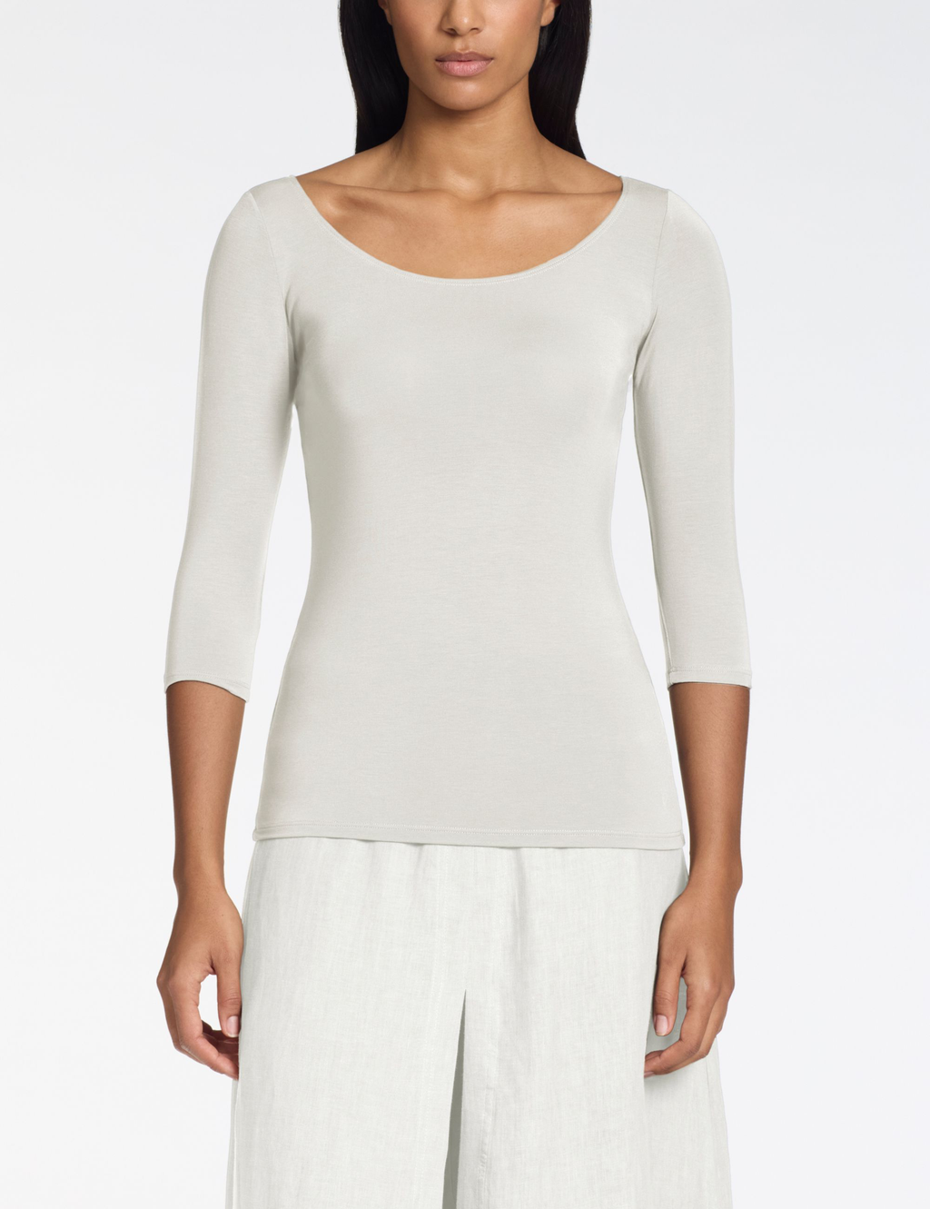 T-shirt Aleisha — Stretch Modal — Lin