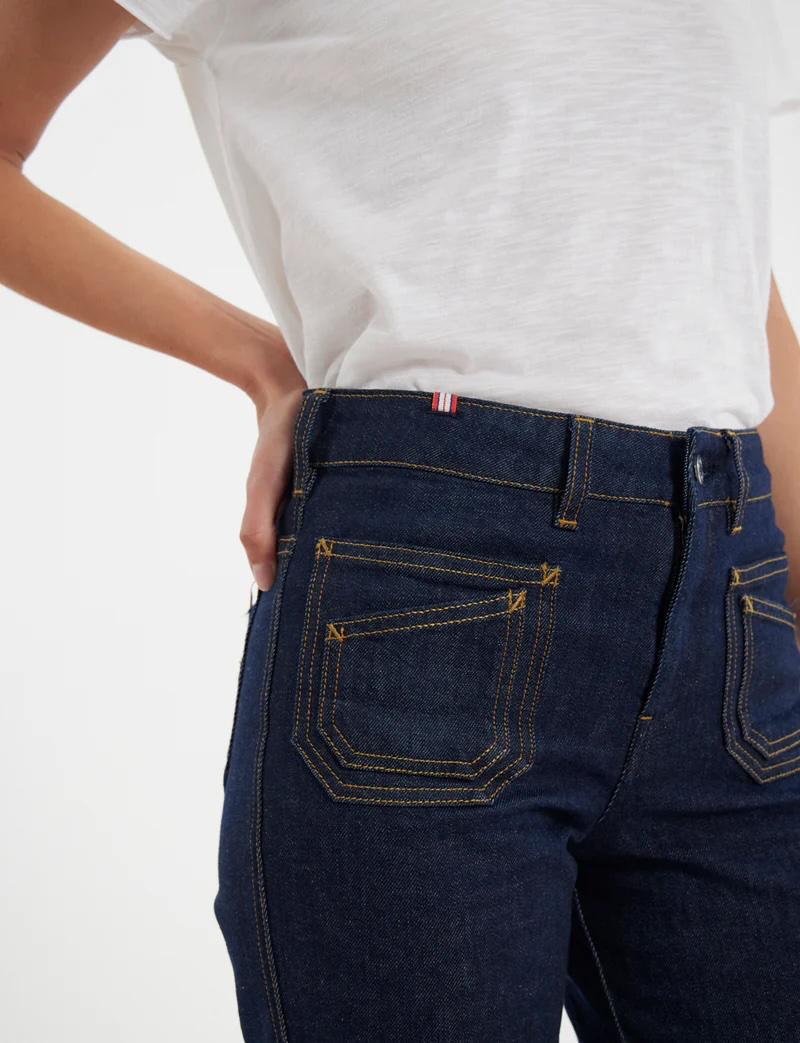 Jean Rick – Coupe Flare X Atelier Notify - Blue Navy