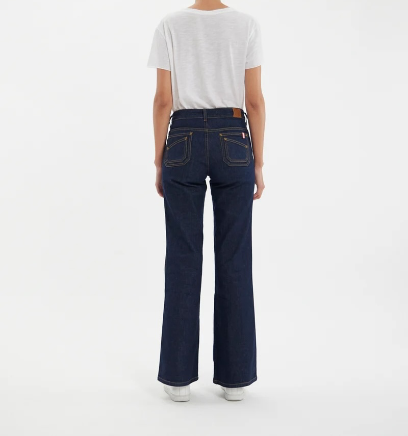 Jean Rick – Coupe Flare X Atelier Notify - Blue Navy