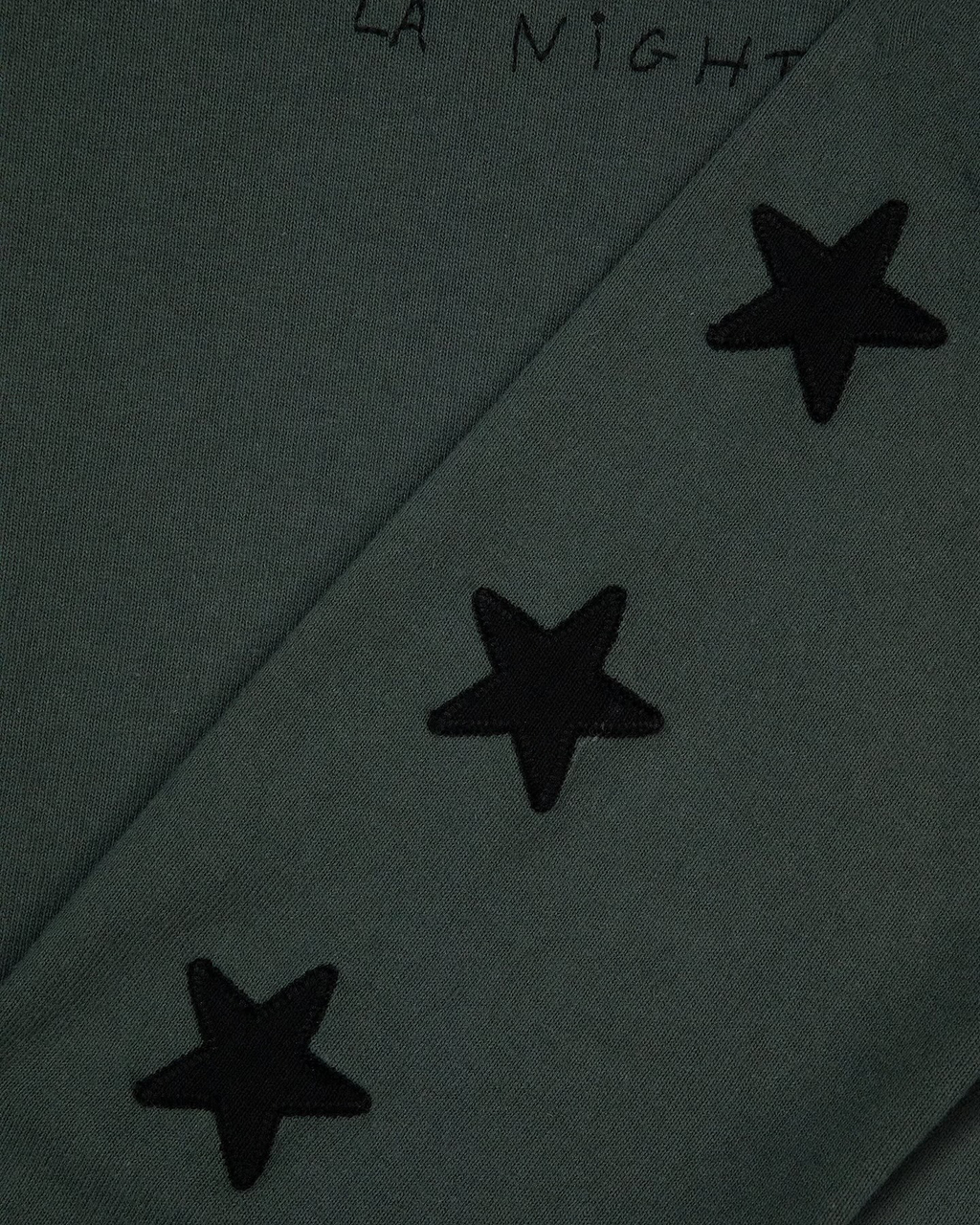 Sweatshirt Manhes "At The End Of The Night" — Army Green