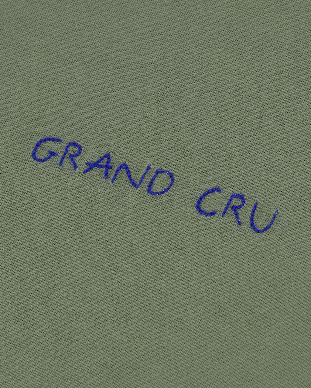 T-shirt Popincourt "Grand Cru" — Olive Green