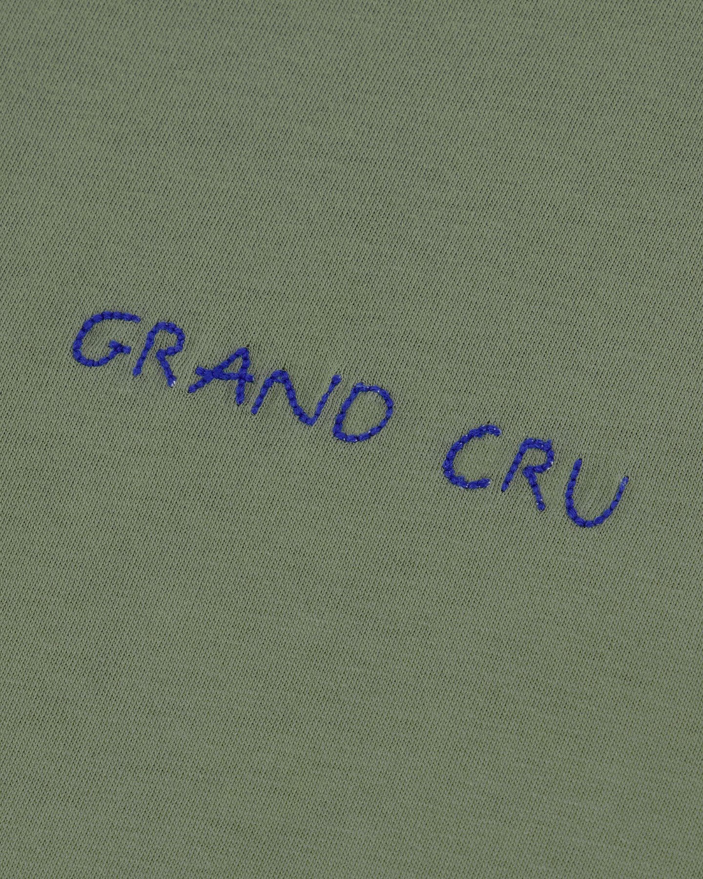 T-shirt Popincourt "Grand Cru" — Olive Green