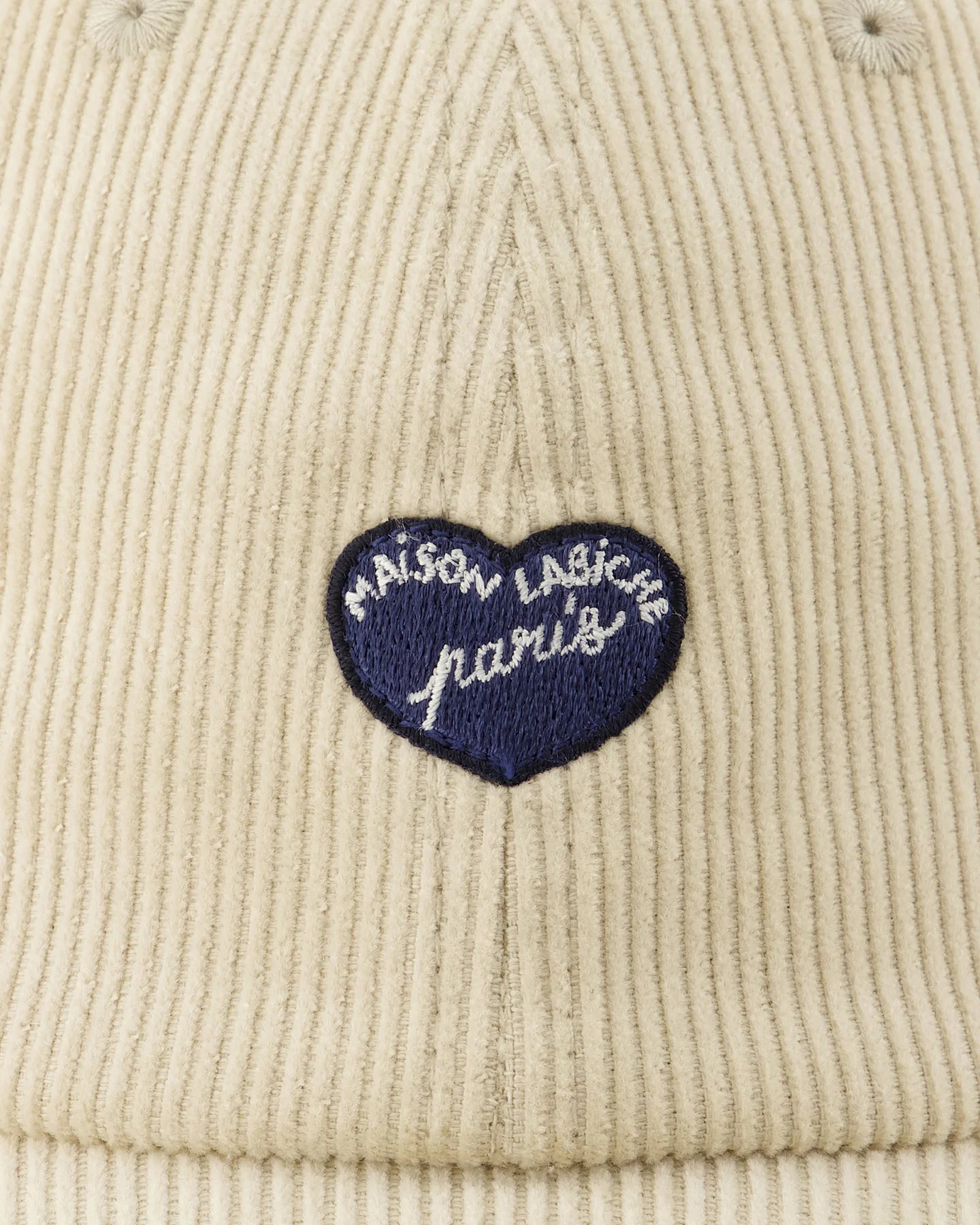 Casquette Beaumont "Patch Cœur" — Velvet Clay