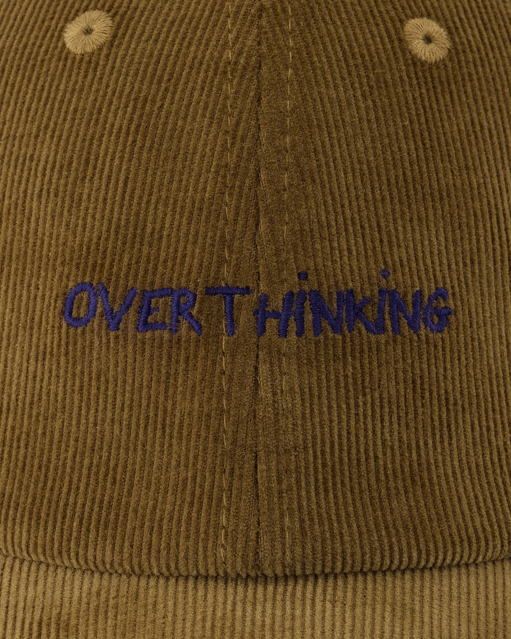 Casquette Beaumont "Overthinking" — Velvet Camo Green