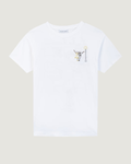 T-shirt Bainville "Lalaladog" — White