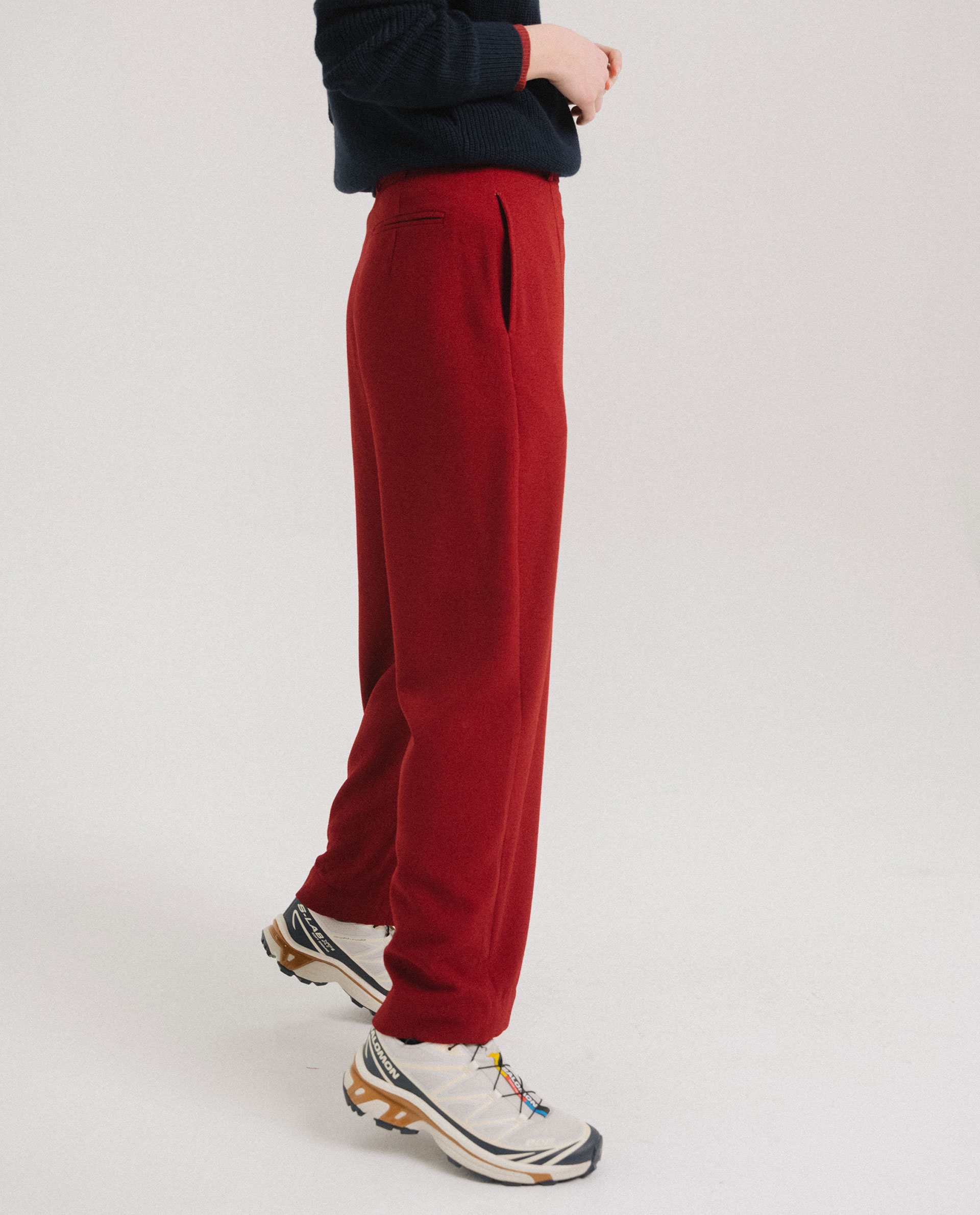 Pantalon Brando – Cherry