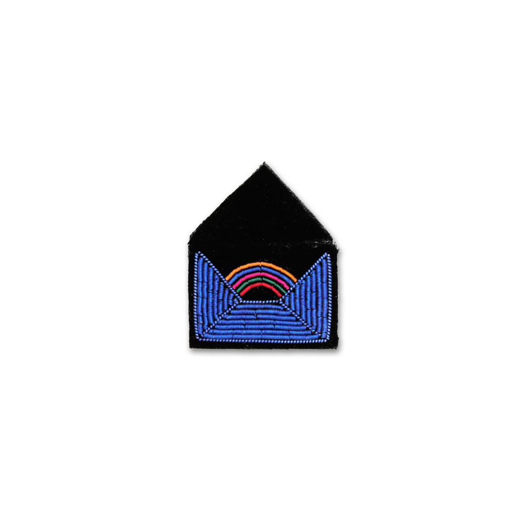 BROCHE LETTRE D'ANNIVERSAIRE