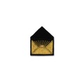 BROCHE LETTRE DE REMERCIEMENT