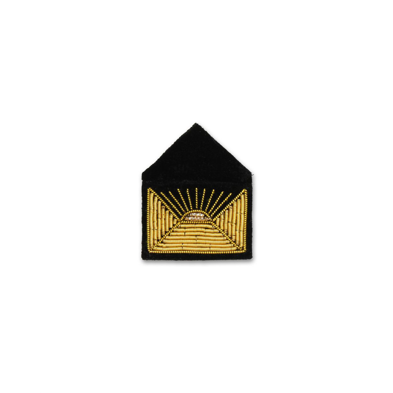 BROCHE LETTRE DE REMERCIEMENT