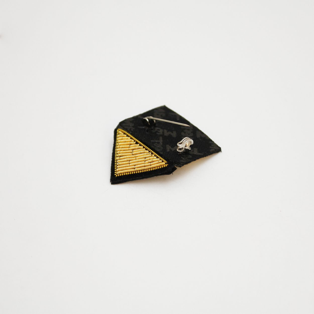 BROCHE LETTRE DE REMERCIEMENT