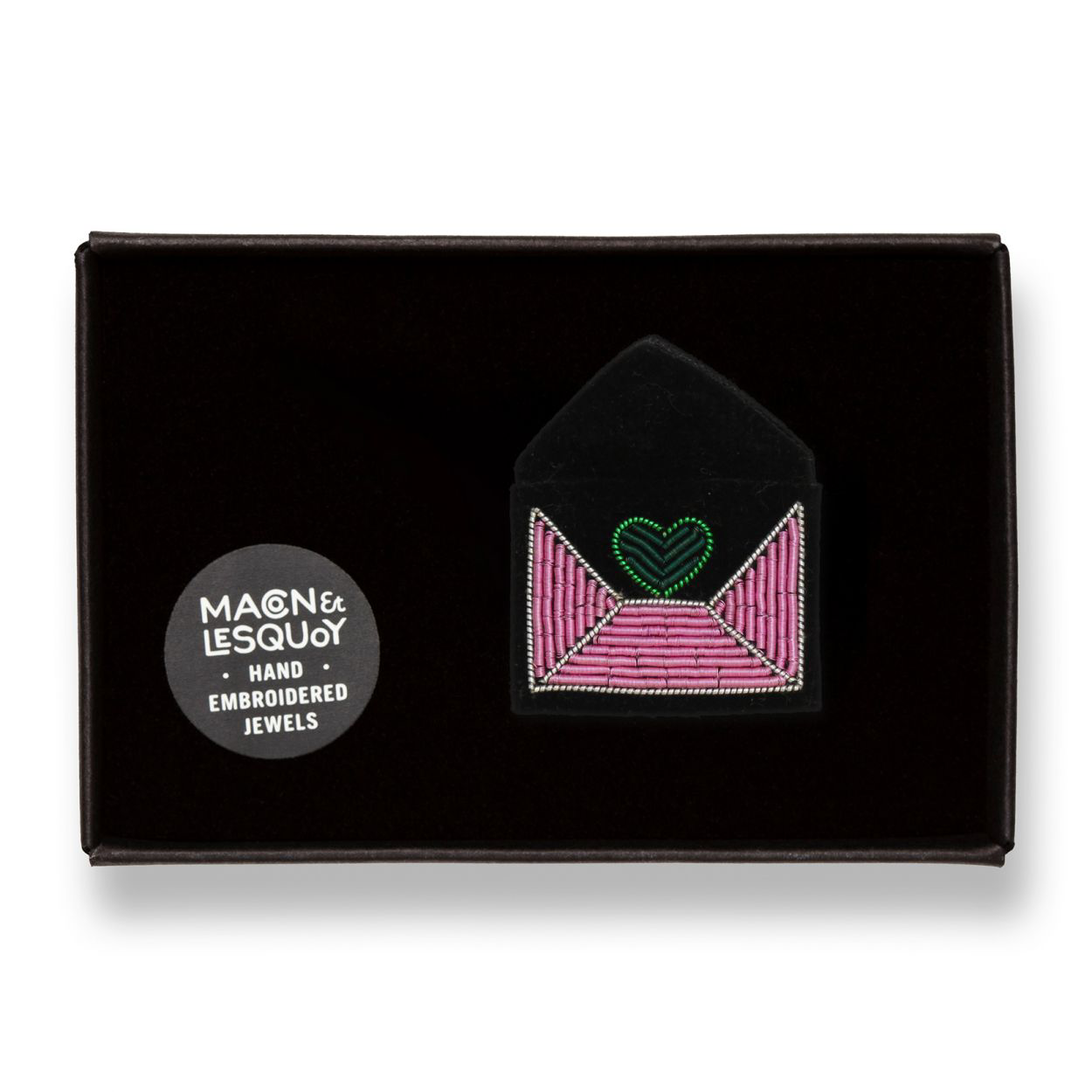 BROCHE LETTRE D'AMOUR