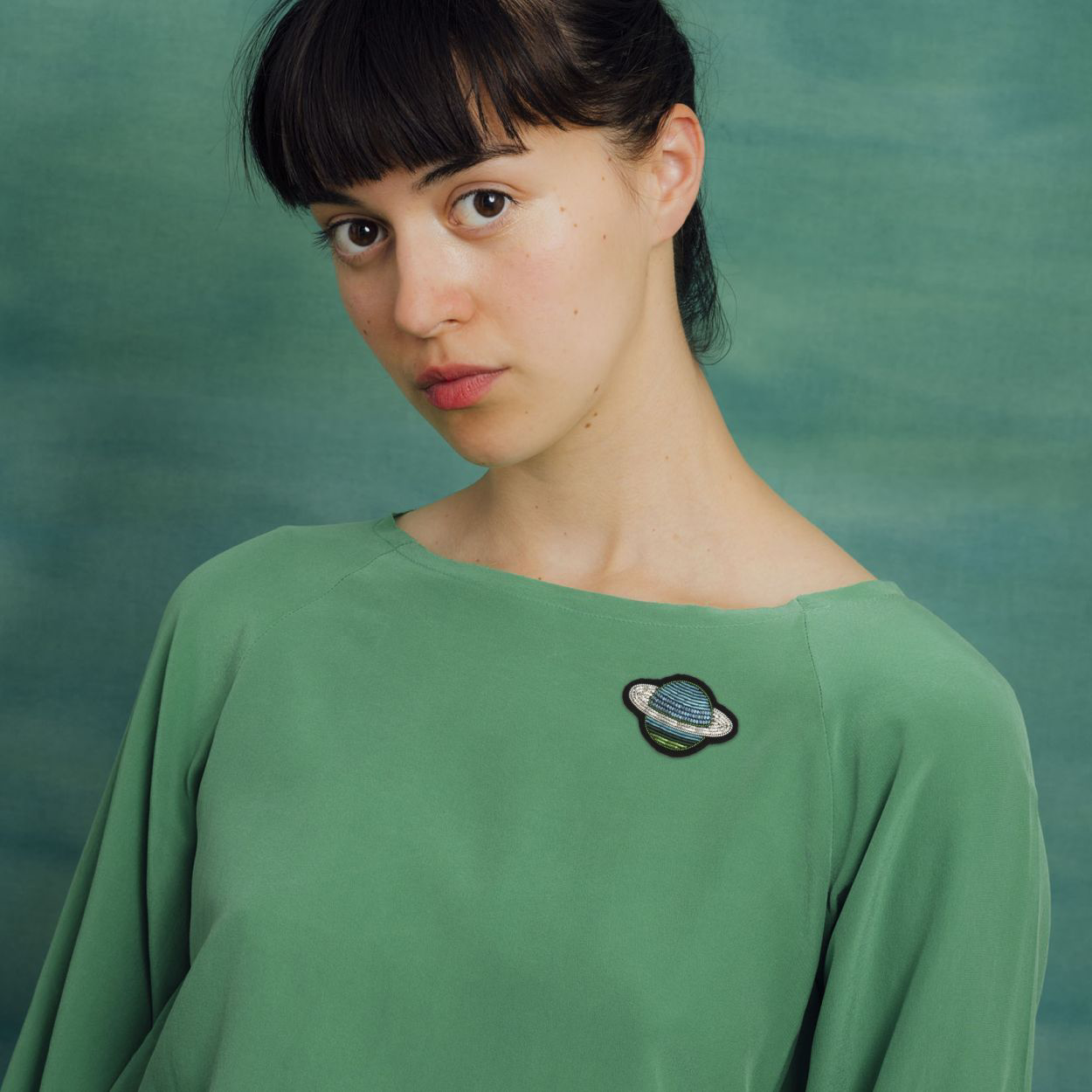 BROCHE SATURNE