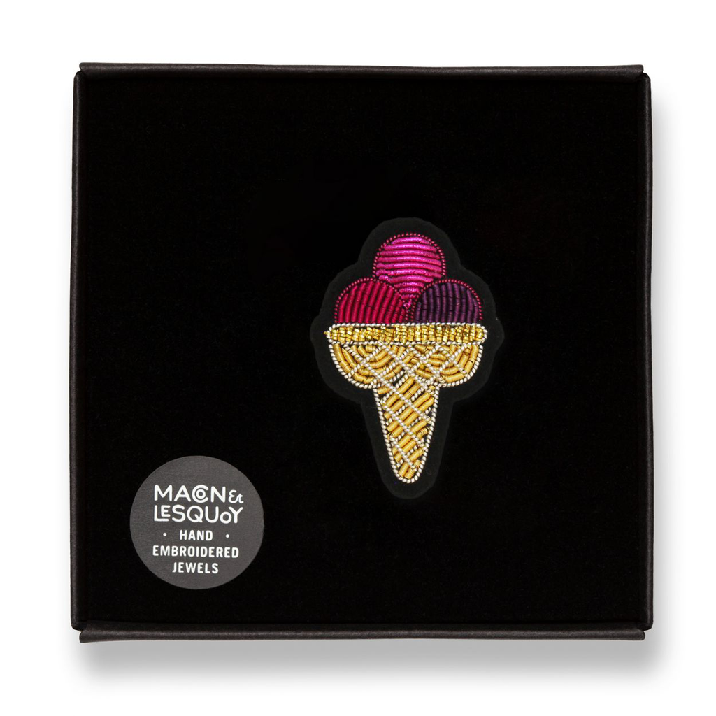 BROCHE GLACE GOURMANDE