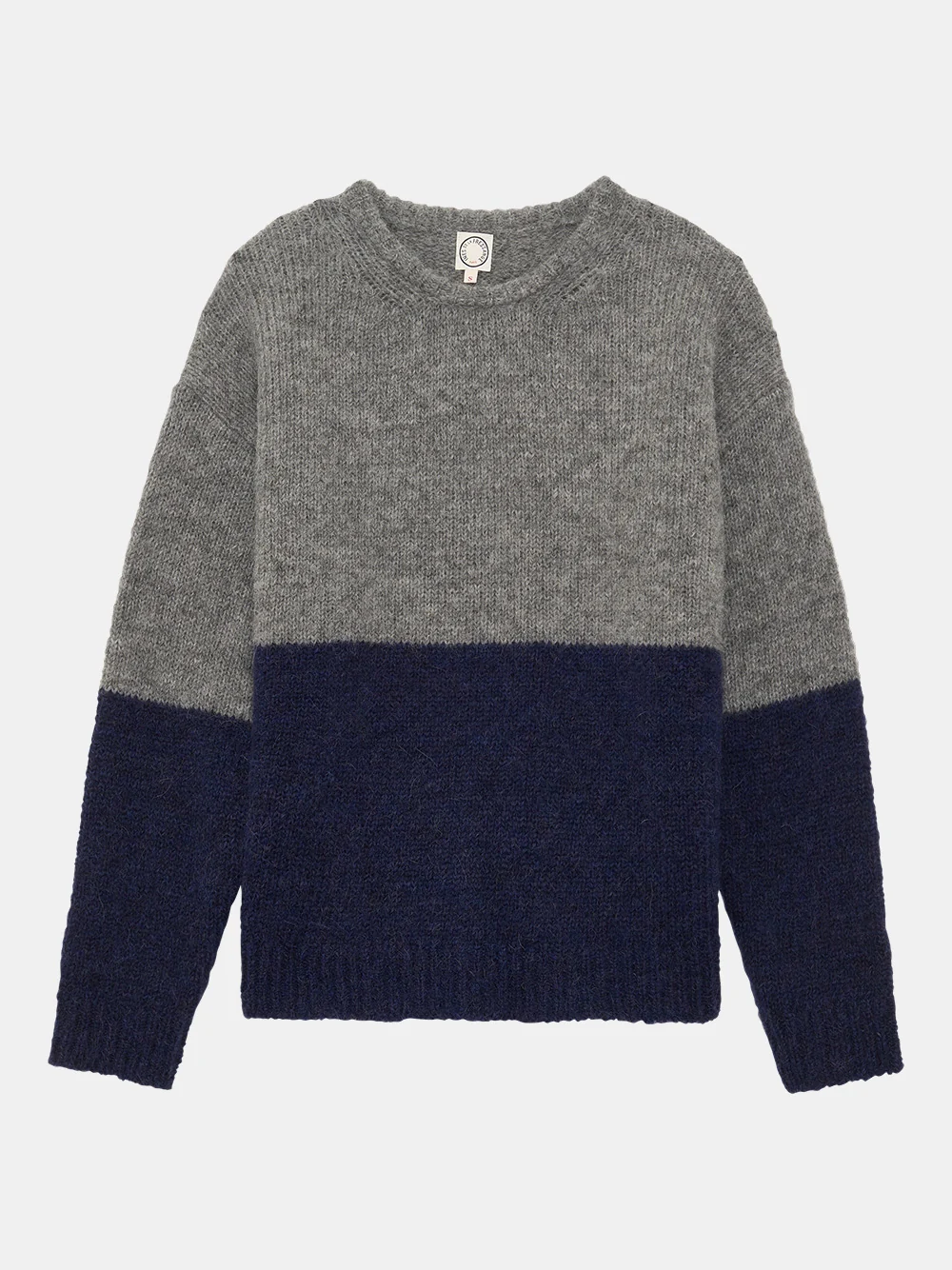Pull Dana Colorblock – Navy Grey