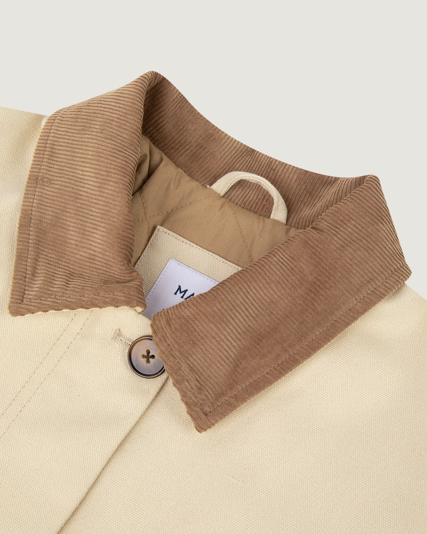 Veste Bocquillon "Jacron Cœur" Coton Canvas — Patchwork Parchment