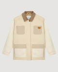 Veste Bocquillon "Jacron Cœur" Coton Canvas — Patchwork Parchment