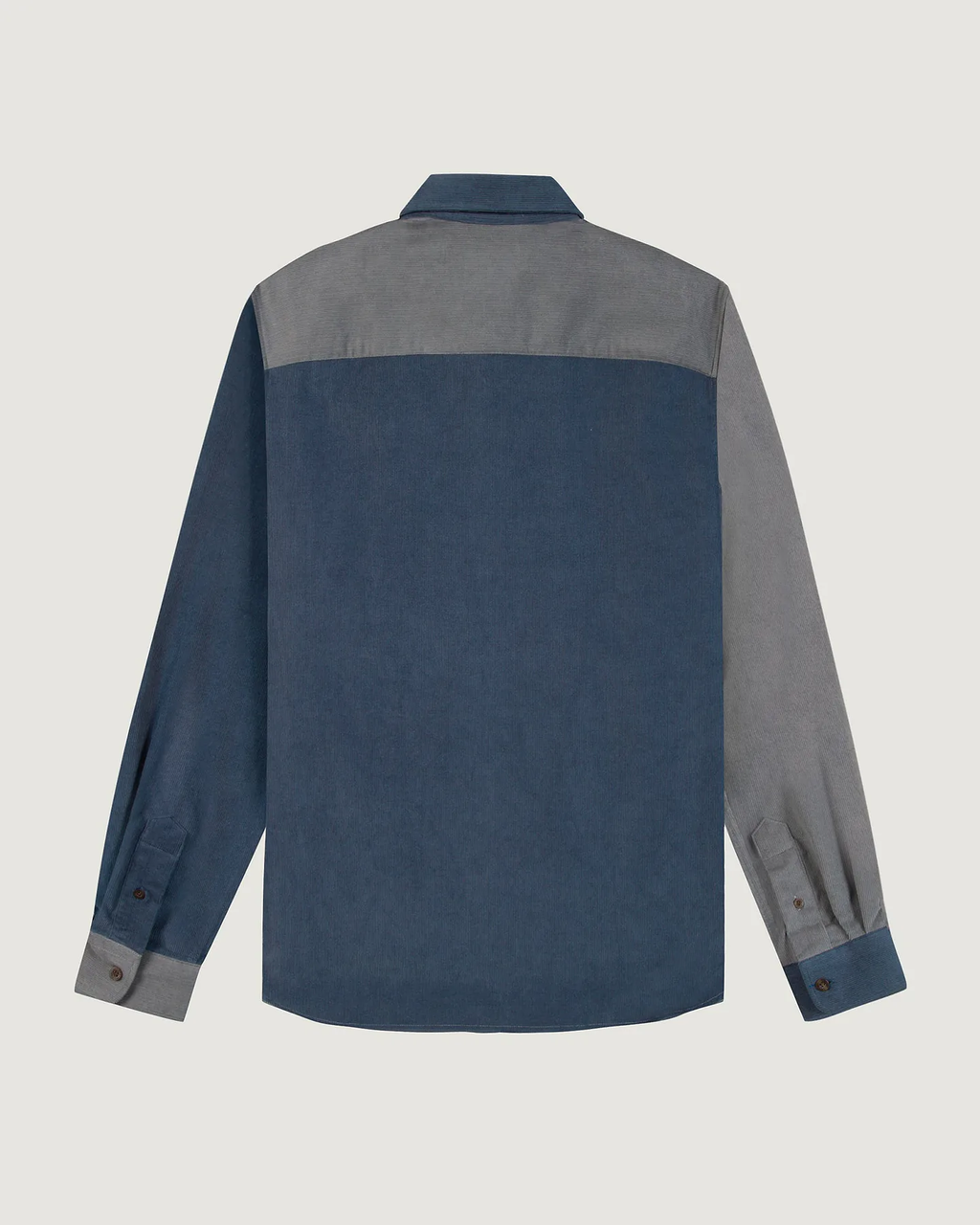 Chemise Bonne Graine Tornad "velours coton" — Velvet Slate Blue CB