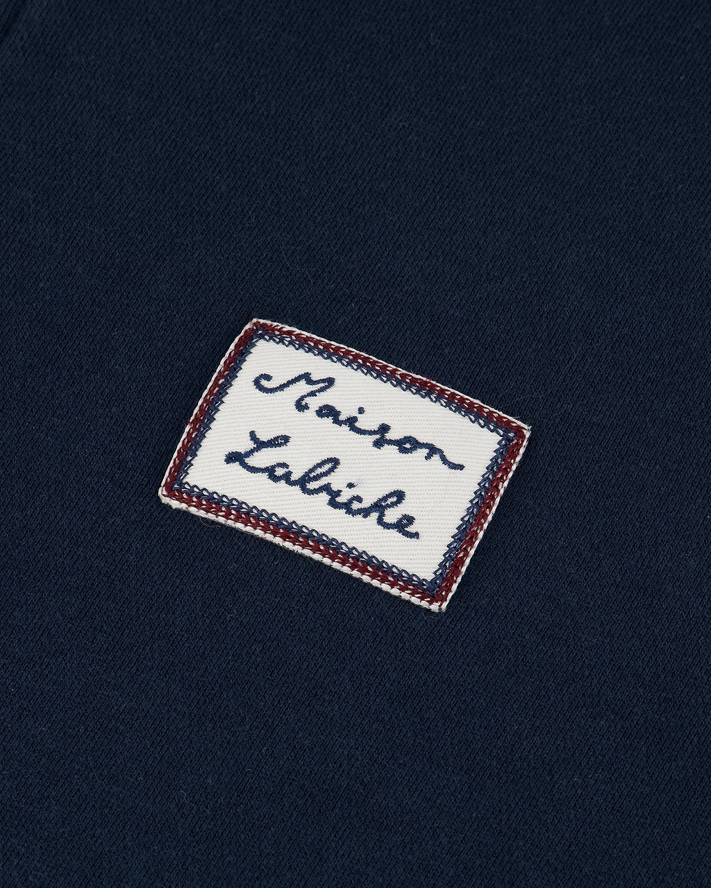 Sweatshirt Chiappe "Patch Labiche" — Midnight Blue
