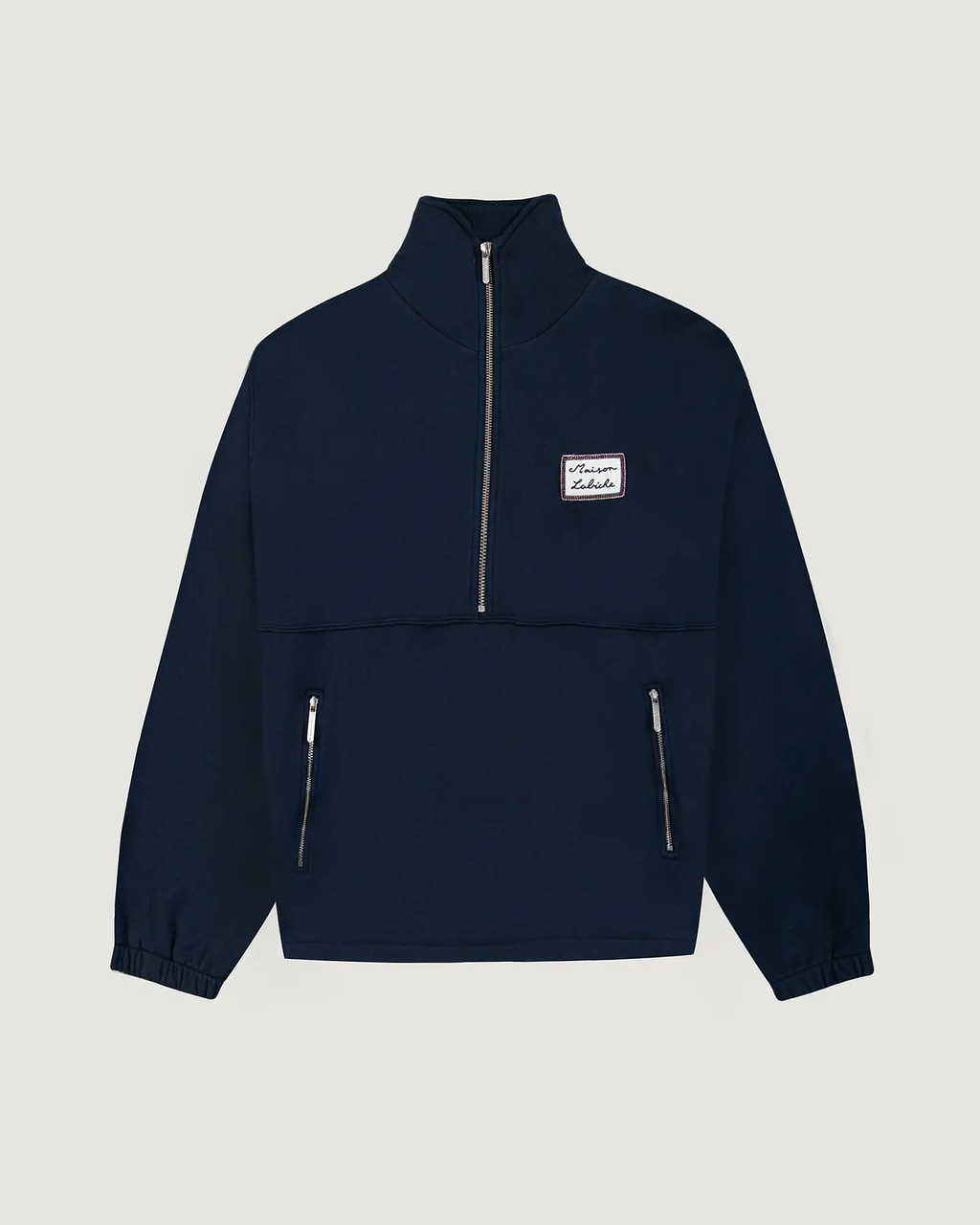 Sweatshirt Chiappe "Patch Labiche" — Midnight Blue