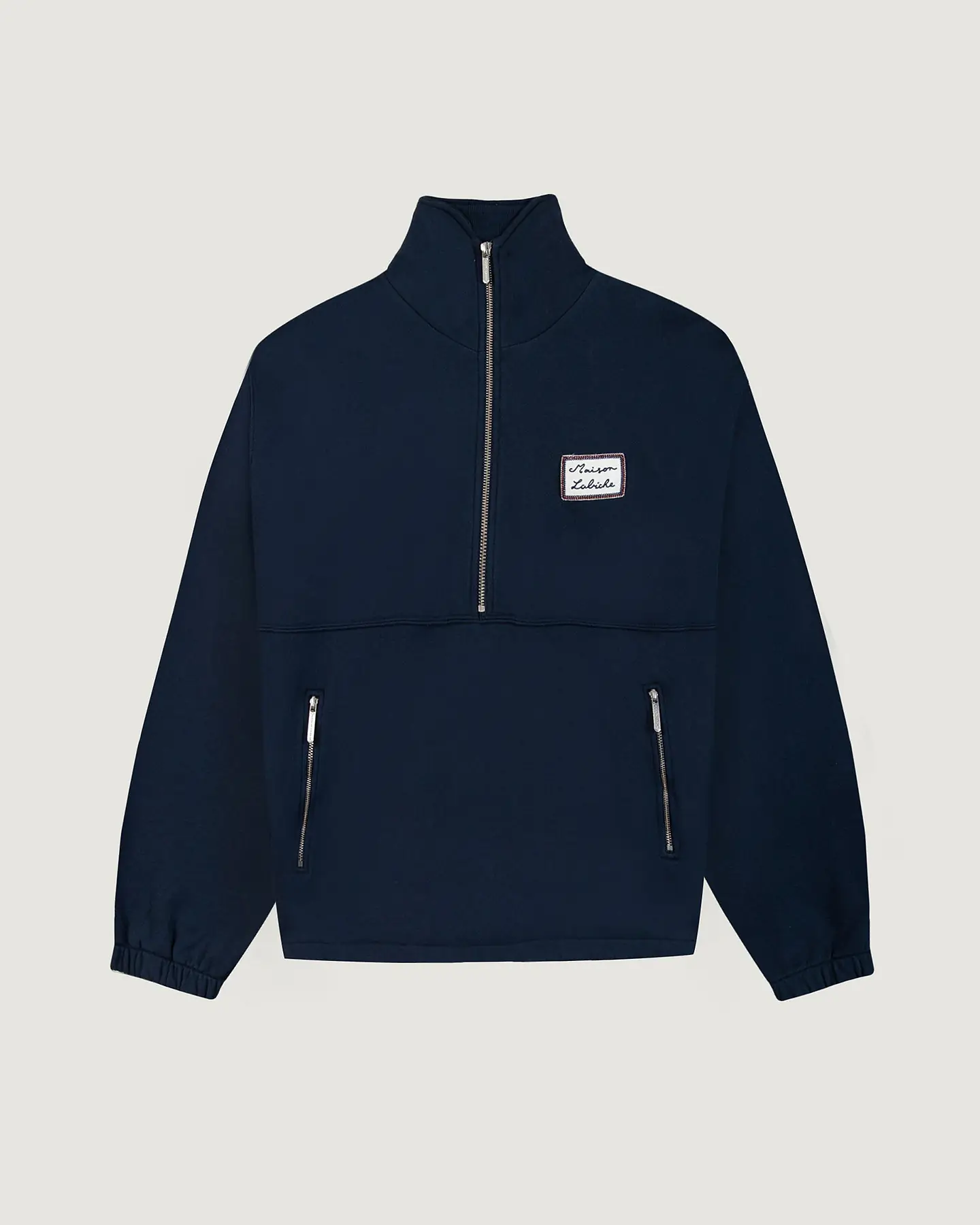 Sweatshirt Chiappe "Patch Labiche" — Midnight Blue