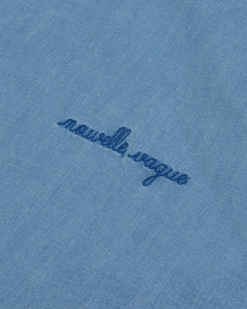Chemise Malesherbes "Nouvelle Vague" Twill Denim — Chambray Bleached