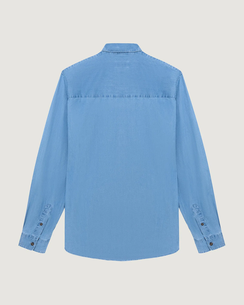 Chemise Malesherbes "Nouvelle Vague" Twill Denim — Chambray Bleached