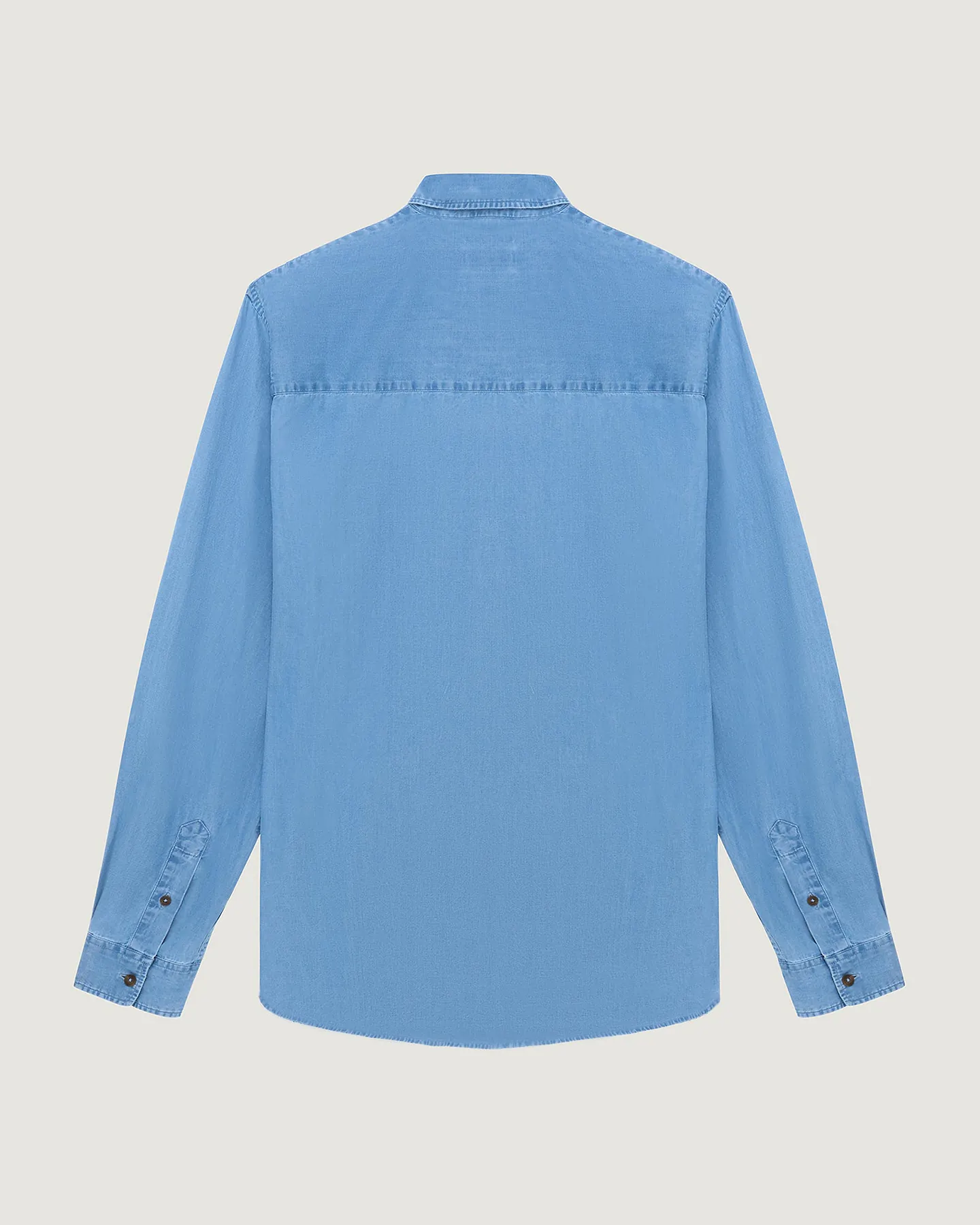 Chemise Malesherbes "Nouvelle Vague" Twill Denim — Chambray Bleached