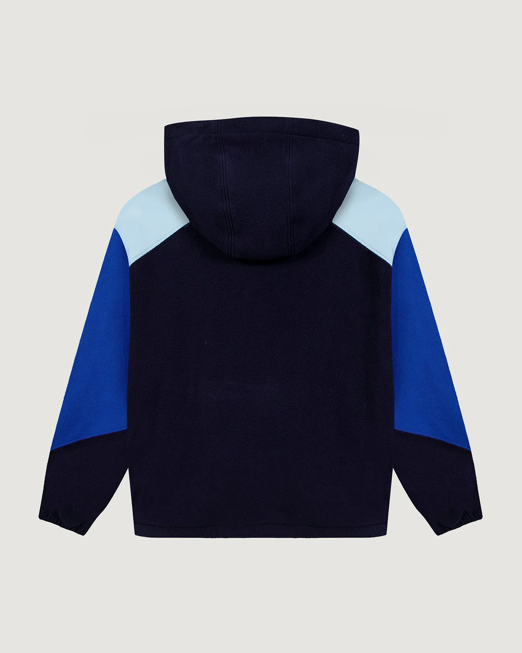 Veste Kossuth "Patch Cœur" Polaire — Plum Sky Blue CB
