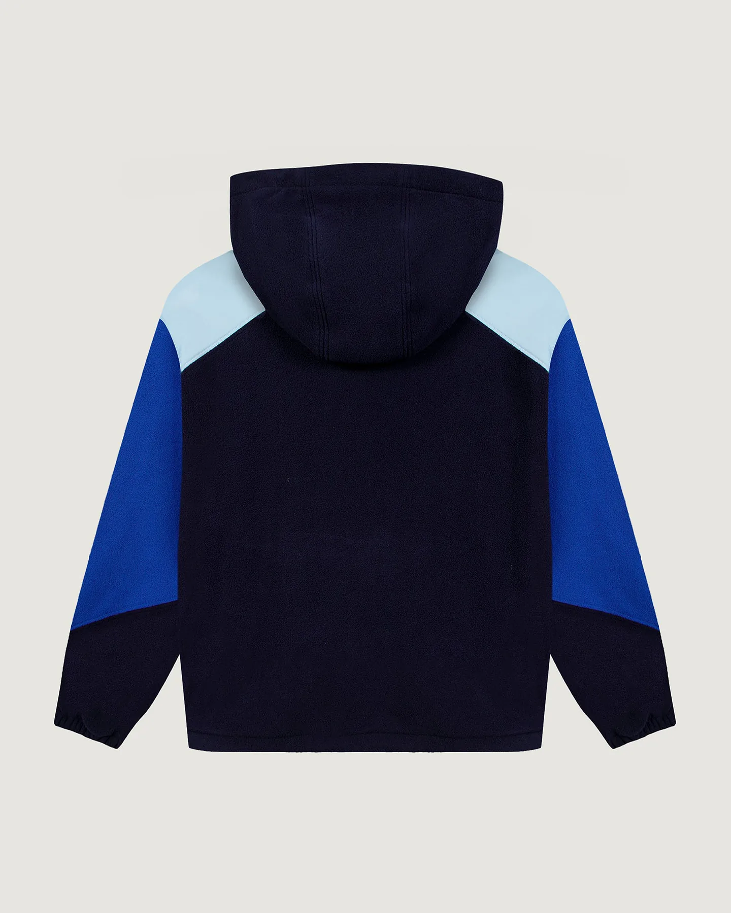 Veste Kossuth "Patch Cœur" Polaire — Plum Sky Blue CB