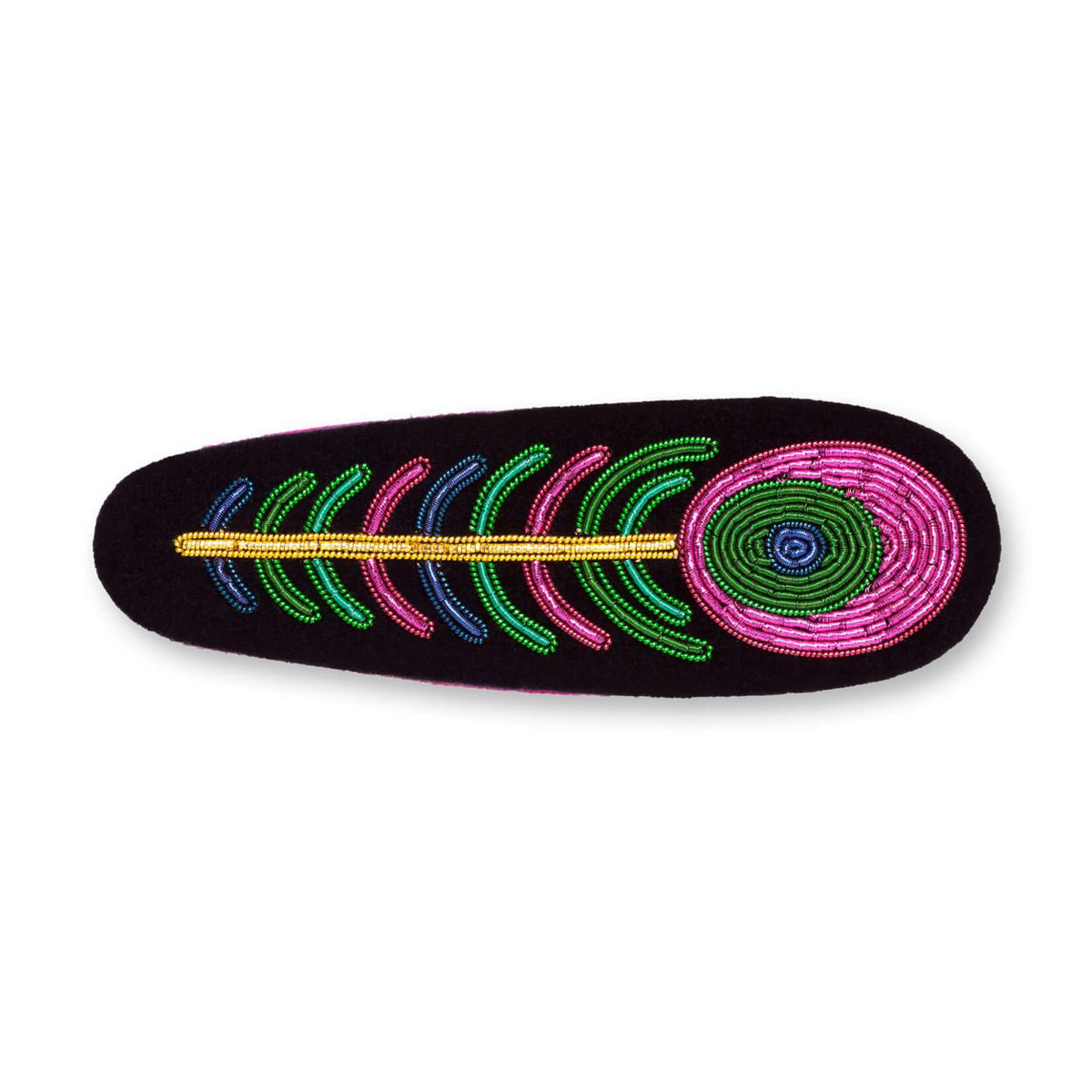 BARRETTE PLUME