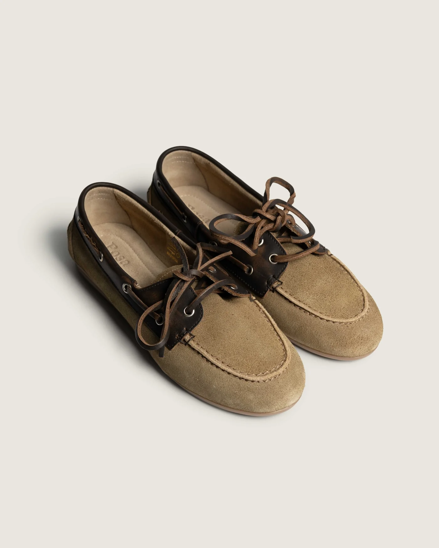 Boat Loafer Brushed – Suède & Cuir | Coffee - Caramelo